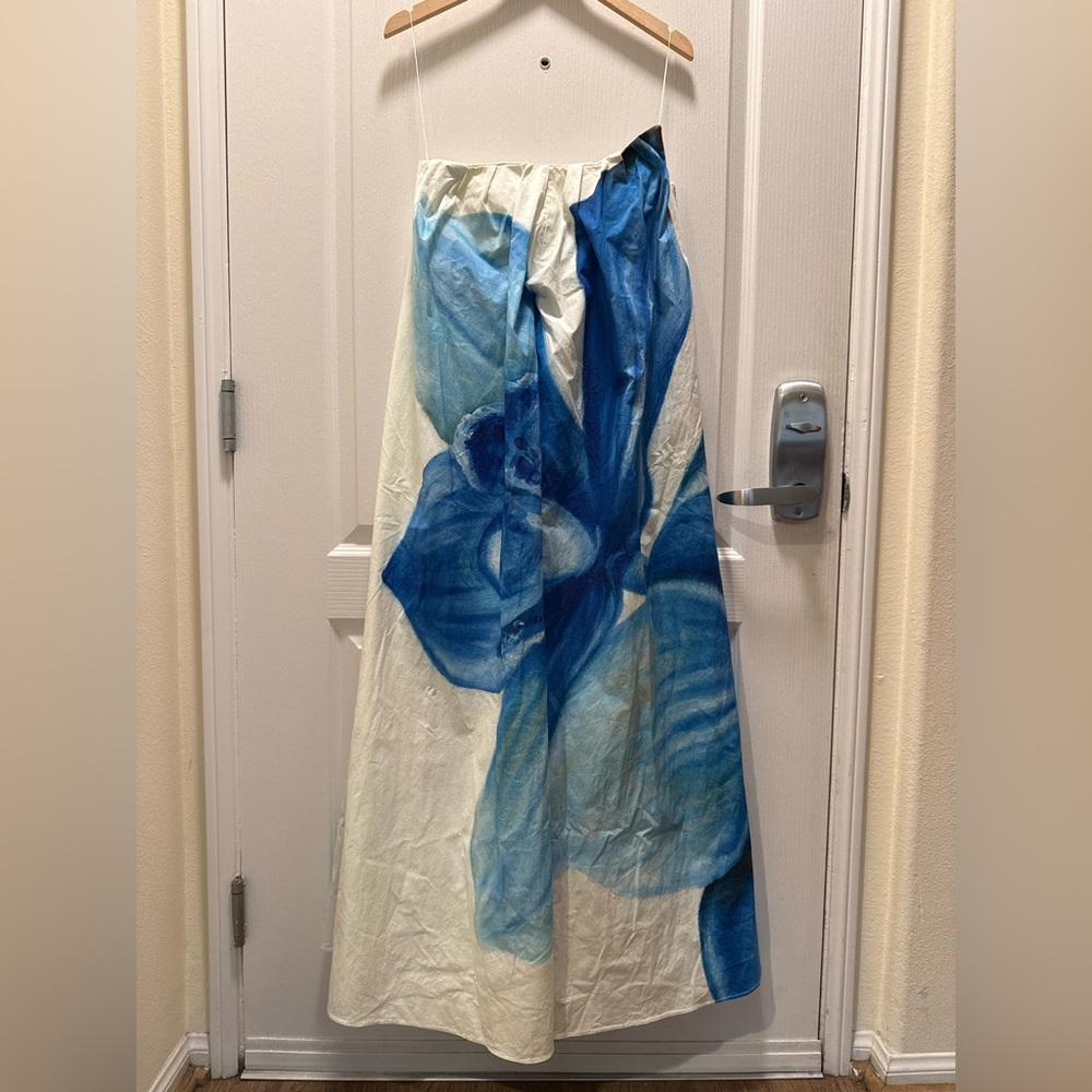 Significant Other Olea Maxi Dress in blue Floral Print Size 4 NWT - Picture 8 of 10